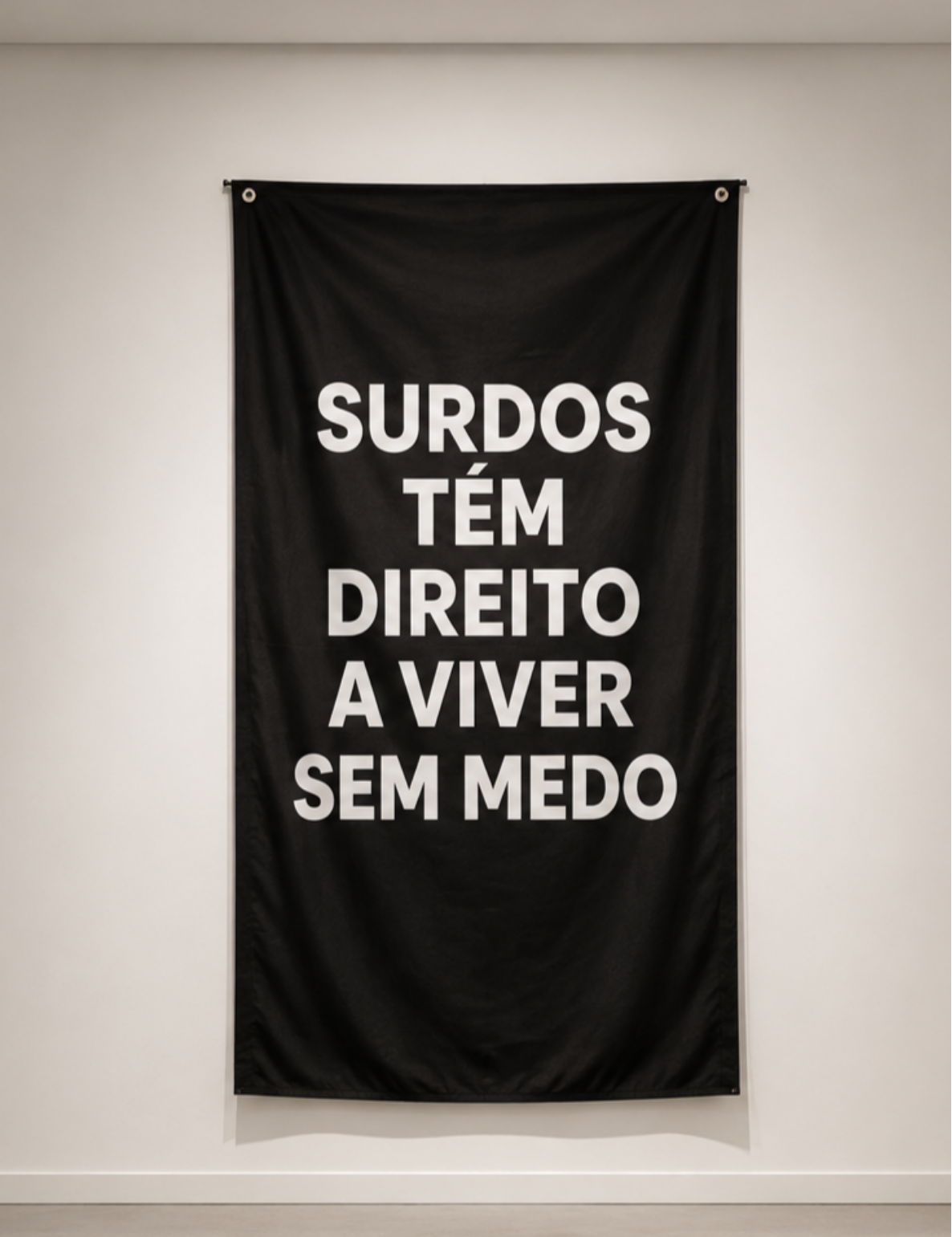 Surdos tem direito a viver sem medo
