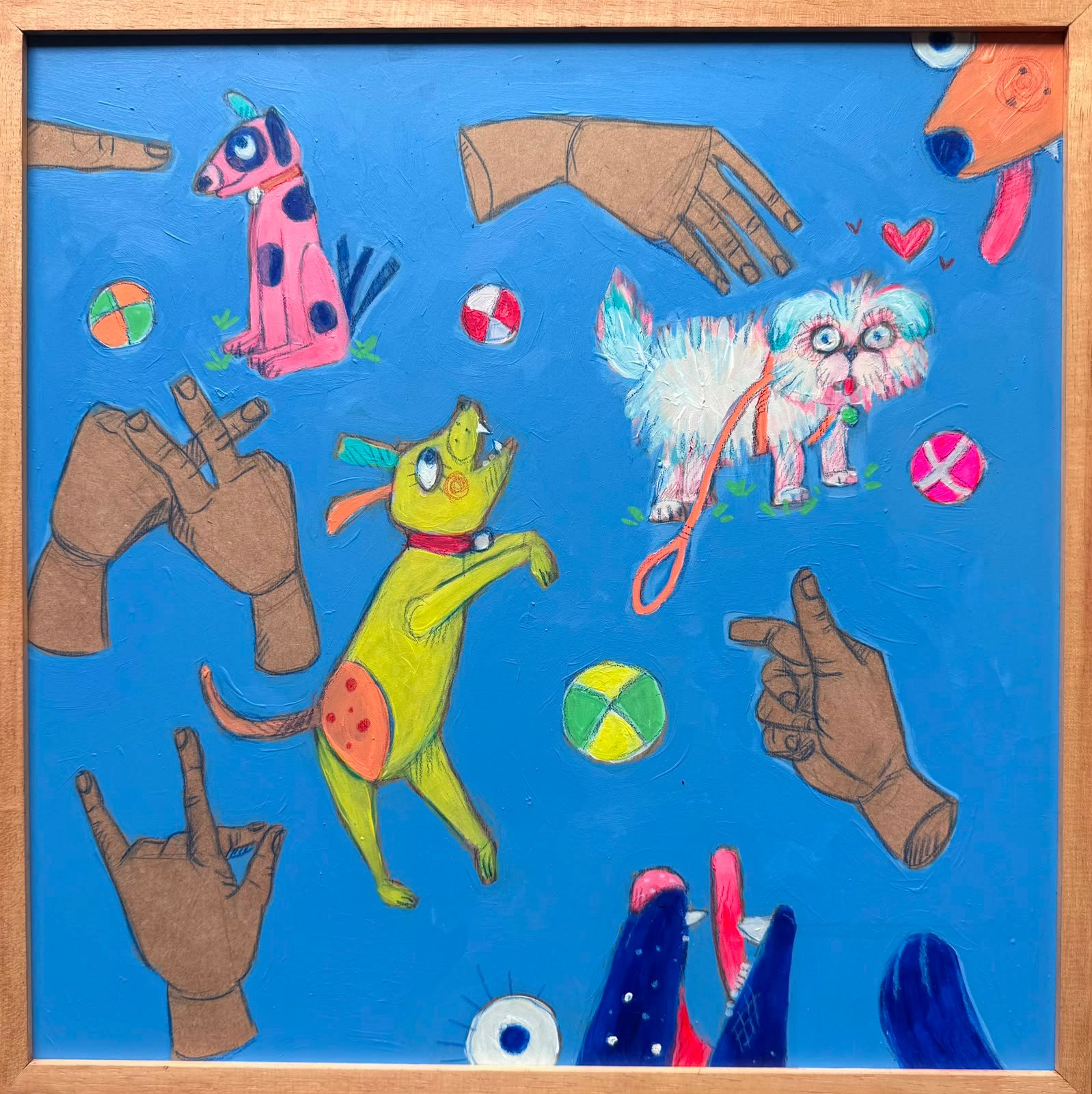 Obra: Mão de Madeira - Cachorrada